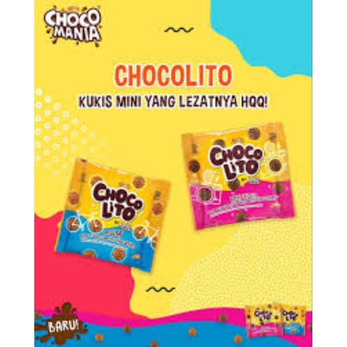 Gambar chocolito Mini kukis mungil dengan cokelat asli ditambah taburan Choco - Ori dari Haidar227 undefined Tokopedia