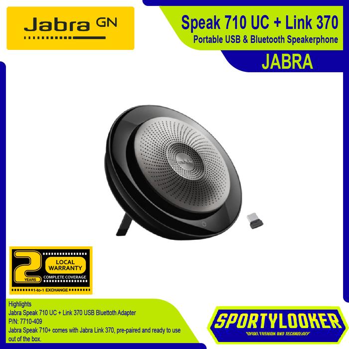 Jual Jabra Speak 710 UC Link 370 Portable USB Bluetooth