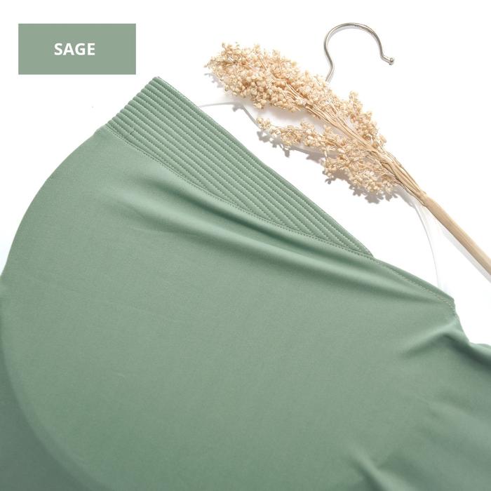 Gambar Jilbab Bergo Instan Kerudung Bergo Hamidah Daily Size L Jilbab Zain - Sage dari ZAIN COLLECTION_NEW undefined Tokopedia