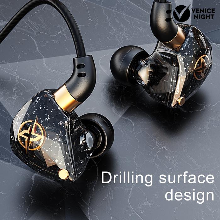 Jual VNEP Berkabel X6 Membungkus In-ear Earphone Subwoofer