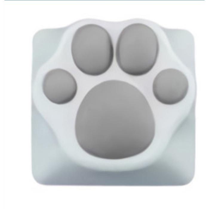 Gambar Cat paw Keycap OEM Mechanical Keyboard Keycap Tangan Kucing Keycaps - Putih-Abu dari NVS Accessories undefined Tokopedia