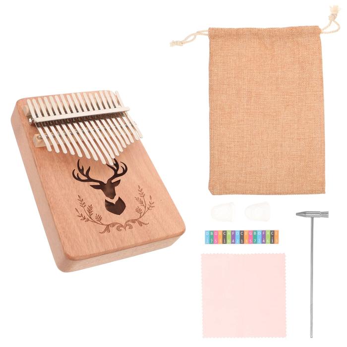 Gambar Thumb Piano Portable Kalimba Keys Hand Piano Simple Musical Instrument dari serbaada0p undefined Tokopedia