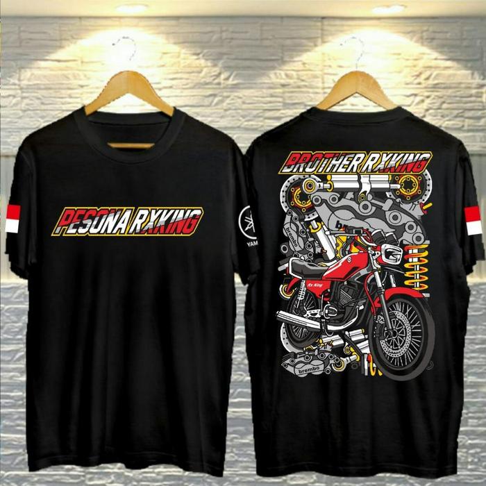 Gambar "Jual KAOS TSHITR BAJU DISTRO RX KING PESONA '' - Hitam, M dari Bejan Market undefined 4 Tokopedia