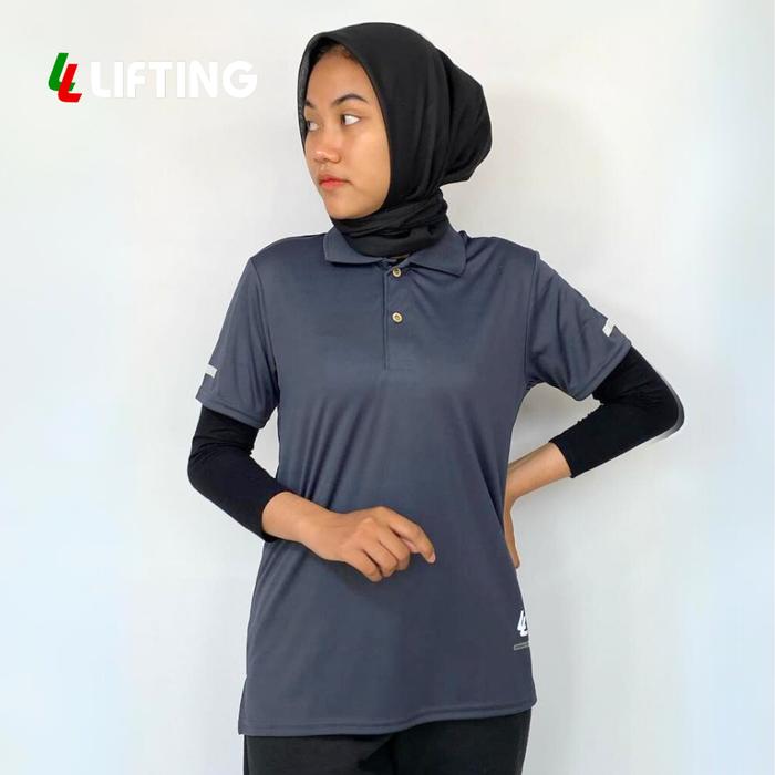 Gambar T-SHIRT TANGAN PENDEK LIFTING SF 9006/Baju drifit/baju olahraga - Abu-abu, L dari MPL CLUB SPORT JAKARTA undefined Tokopedia