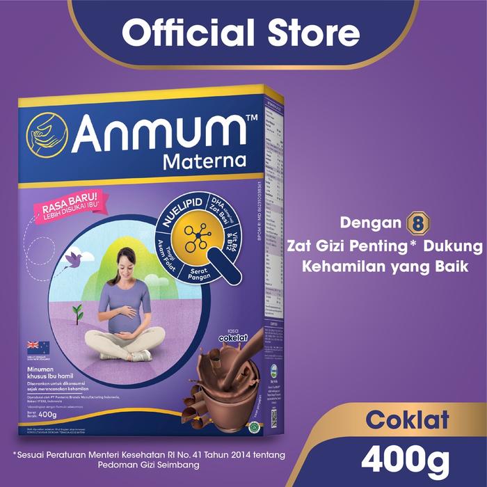 Gambar viral Anmum Materna Susu Nutrisi Ibu Hamil Cokelat 400g dari Jenewa_Store undefined Tokopedia