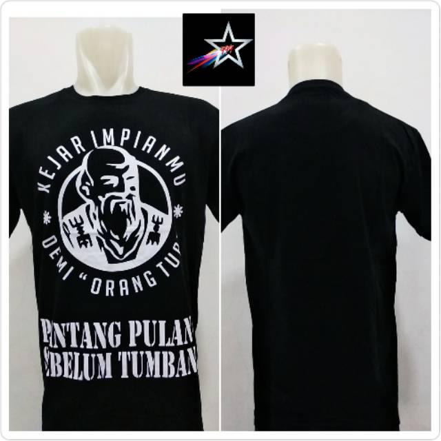 Gambar "Jual KAOS PRIA TSHITR DISTRO ORANG TUA PANTANG PULANG SEBELUM TUMBANG dari Bejan Market undefined Tokopedia