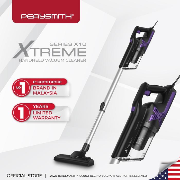 Gambar PerySmith X10 Handheld Vacuum Cleaner Home Penyedot Debu Portable Vacu - X10 dari DAMIYAN ID undefined Tokopedia