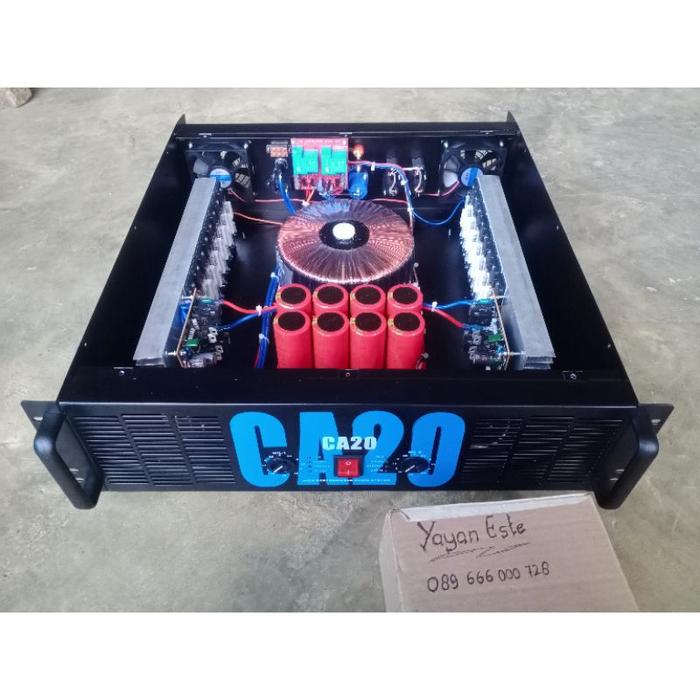 Gambar Power Amplifier Rakitan Box Ca 20 Trafo 20 Amper Ct 55 / 45 ( Free - Trafo, CT 45 dari HAERITS MART undefined Tokopedia
