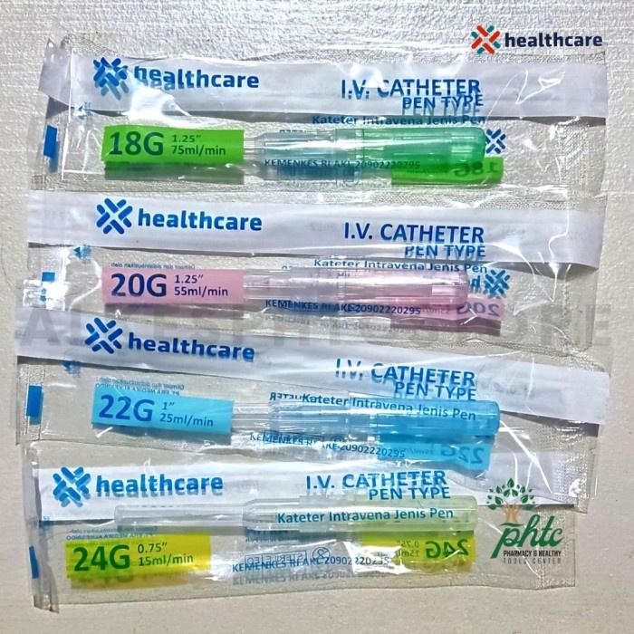Gambar Ready !! I.V Catheter Healthcare / Abbocath Pen Type Box - 22G dari BAMB KUN HEALTHY undefined Tokopedia