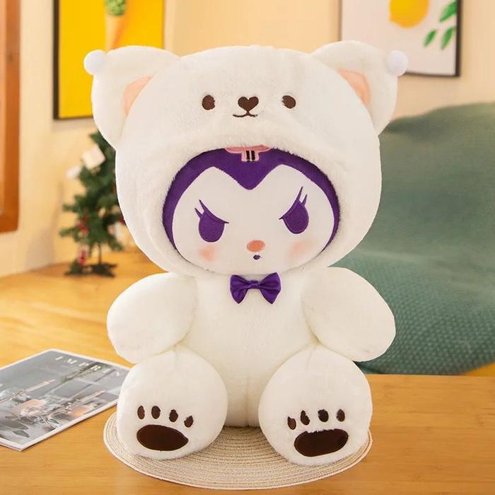 Gambar Boneka Sanrio Cinnamoroll Kuromi 45 Cm Plushie Berstandar SNI - Kuromi Terbaru dari Diary Boneka undefined Tokopedia