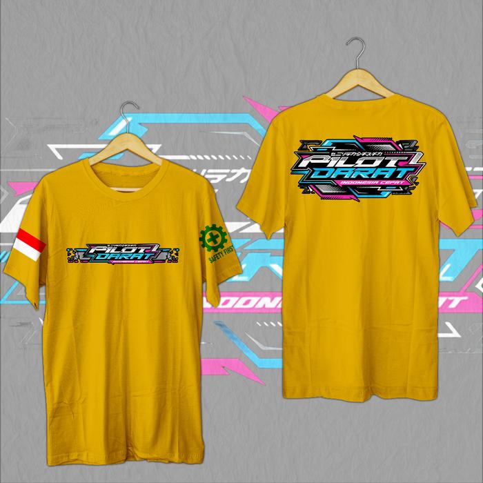 Gambar "Jual Kaos Pilot Darat Baju truk Truck '' - KUNING KUNYIT, S dari FitriStoreOk undefined Tokopedia