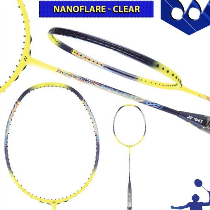 Gambar NI693 Raket Badminton YONEX NANOFLARE CLEAR MADE IN TAIWAN NEW COLOUR dari MotoyaKomori undefined Tokopedia