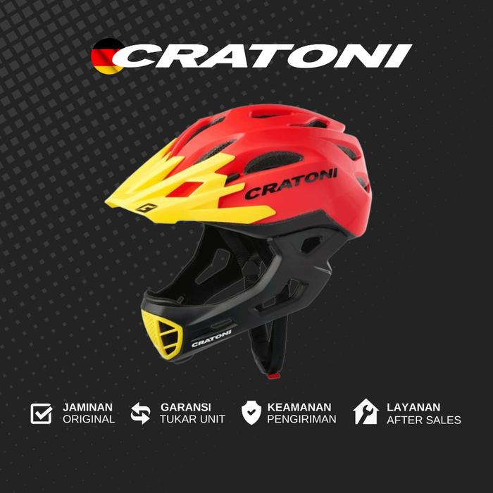 Gambar HELM PUSHBIKE CRATONI C-MANIAC 2022 ORIGINAL - HELM ANAK dari Rainly-1 undefined Tokopedia