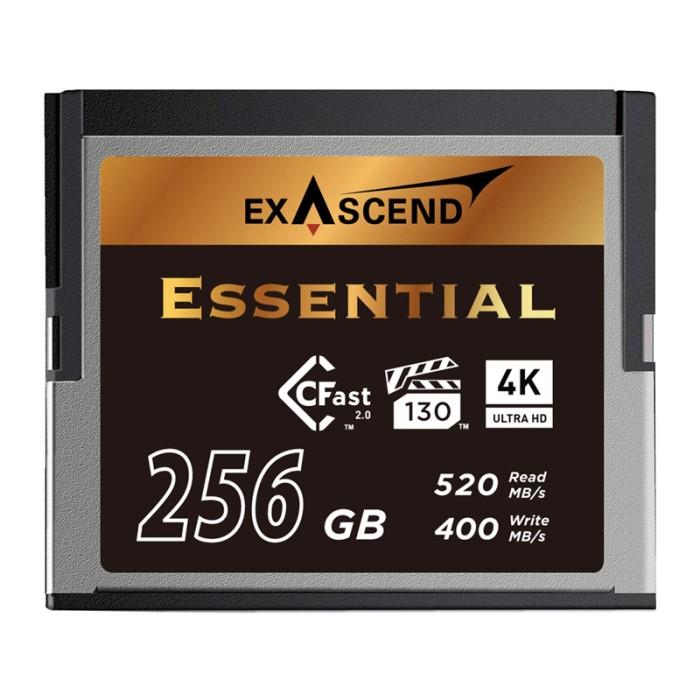 Memory Essentials Promo Memory Card Exascend Essential CFAST 2.0 Series S:Burst Speed ...