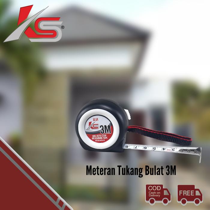 Gambar K55 Meteran Tukang Bulat Auto Lock Ditarik Tidak Mengulung Sendiri - 3M dari MST TOOLS undefined Tokopedia