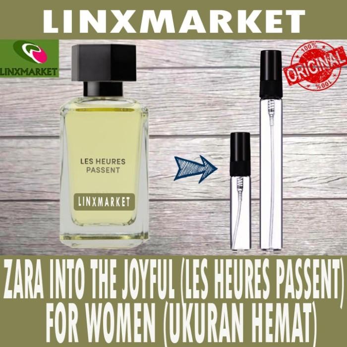 Gambar ZARA INTO THE JOYFUL ( LES HEURES PASSENT ) EDP WOMEN  - UKURAN HEMAT - 2ML dari LINXMARKET STORE undefined Tokopedia