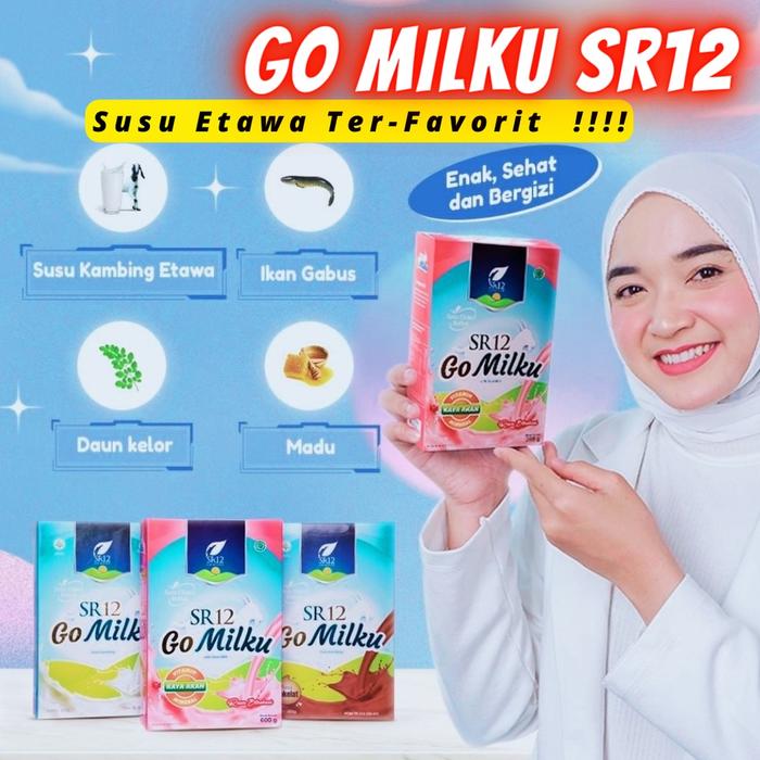 Gambar Susu kambing etawa Go Milku SR12 susu penggemuk badan - Susu etawa dari Brojomusti M undefined Tokopedia
