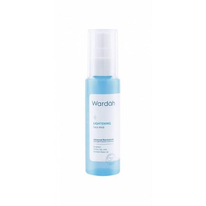 Gambar Wardah Lightening Face Mist 60ml - 3-in-1 Primer Setting Spray & Refresh Kulit dengan Advanced Niacinamide Mencerahkan Melindungi dari Blue Light - 60ml dari Restu Surabaya undefined Tokopedia