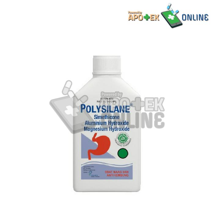 Gambar POLYSILANE SUSPENSI 100 ML/ MAAG/ GASTRITIS/ ASAM LAMBUNG dari Apotek Rahman Kalianda undefined Tokopedia