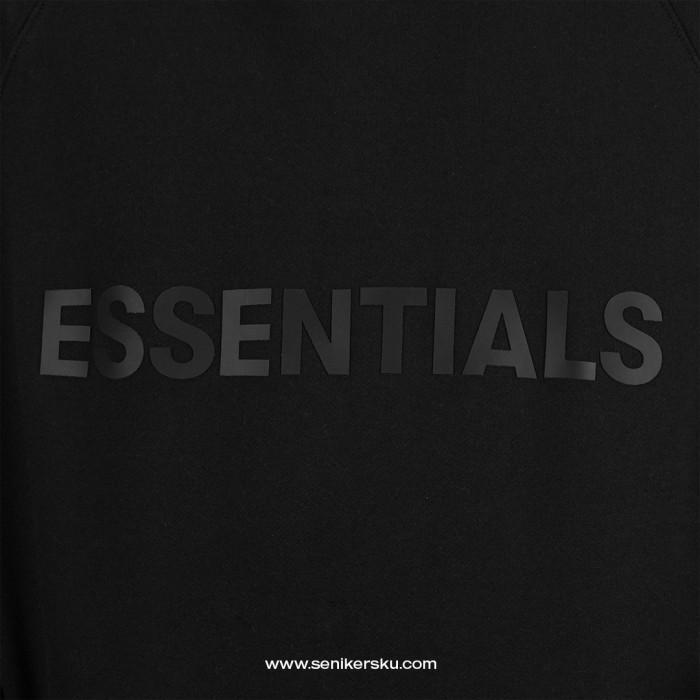 Gambar terbagus essentials fog 3d silicon applique hoodie black dari Tteumestore undefined Tokopedia