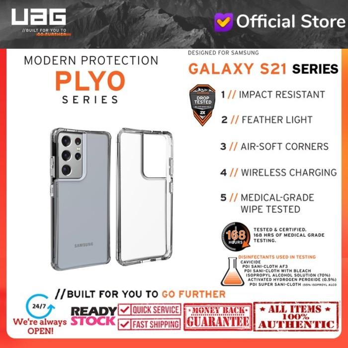 Gambar Case Samsung S21 Ultra / S21 Plus Urban Armor Gear UAG PLYO - Ice, S21 Plus dari Toko Cares Official undefined 4 Tokopedia