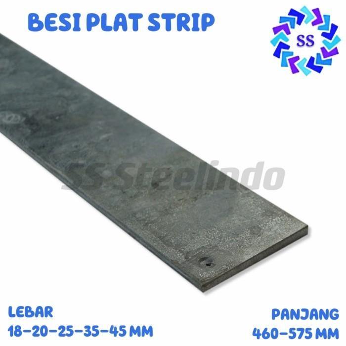 Gambar BESI PLAT STRIP 6 METER (LEBAR 2CM 3CM 4CM 5CM) (TEBAL 3MM 4MM) - 1.8 CM dari SSSteelindo undefined Tokopedia
