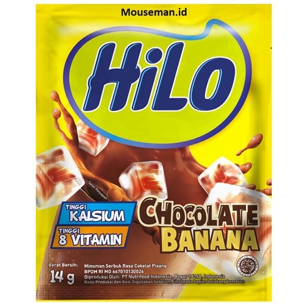 Gambar Bagus HiLo Susu Bubuk Tinggi Kalsium Minuman Serbuk Cokelat Pisang dari bandeng prozek undefined Tokopedia