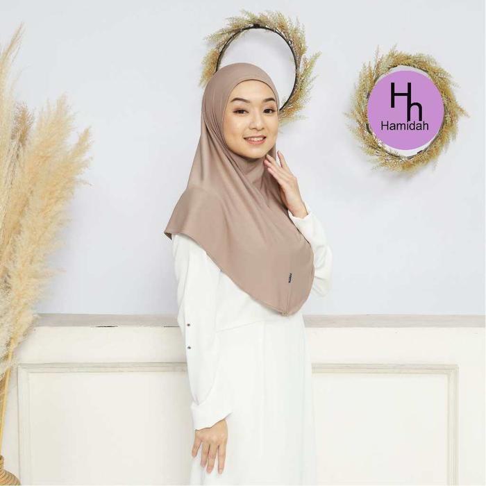 Gambar HIJAB HAMIDAH-BERGO MALAY HAMIDAH - Khaki dari Aqeela Colections undefined Tokopedia