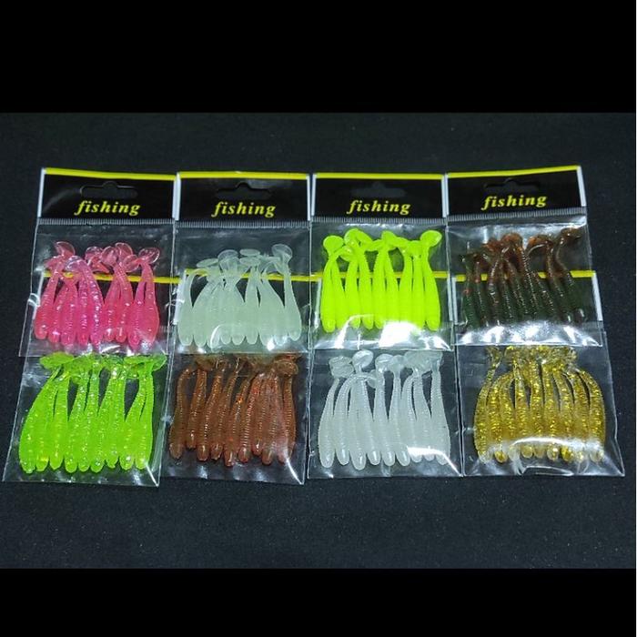 Gambar Softlure Paddle Tail Soft Lure Umpan Pancing Casting Worm Hook dari luthfi store.id2 undefined Tokopedia