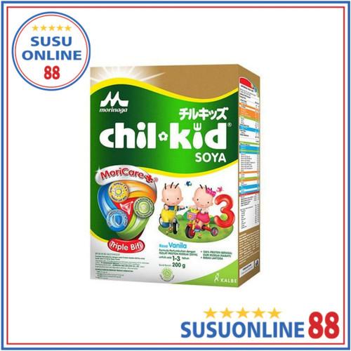 Gambar CHILKID SOYA VANILA 200 GRAM VANILLA CHIL KID SUSU MORINAGA dari susuonline88pmn undefined Tokopedia