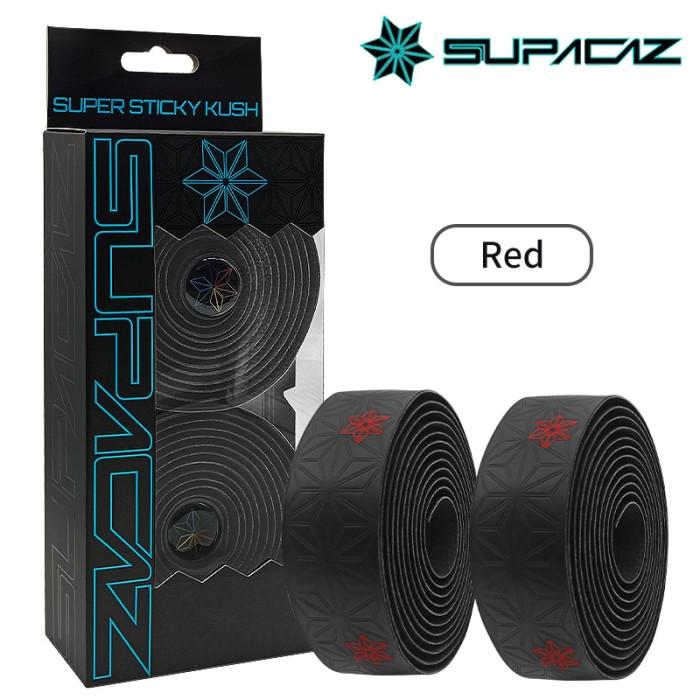 Gambar Supacaz Bartape Super Sticky Kush - Supacaz Bartape Drop Bar Road Bike - STAR RED dari NURMAN HADI88 undefined Tokopedia