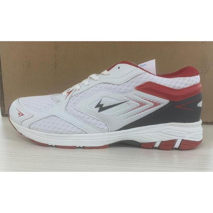 Gambar RUN RIDER EAGLE SEPATU RUNNING LARI SEPATU OLAHRAGA UNISEX - PUTIH MERAH, 43 dari Alldeptstore undefined Tokopedia