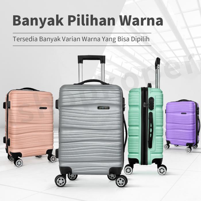 Gambar HOT Koper 20 Inch koper fiber koper kabin koper koper ABS tidak mudah dari luthfi store.id2 undefined Tokopedia
