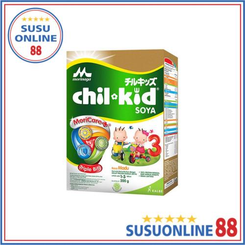 Gambar CHILKID SOYA MADU 200 GRAM CHIL KID SUSU MORINAGA dari susuonline88 undefined Tokopedia