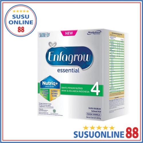 Gambar ENFAGROW ESSENTIAL 4 VANILA 800 GRAM VANILLA ESENSIAL SUSU MEADJOHNSON dari susuonline88 undefined Tokopedia