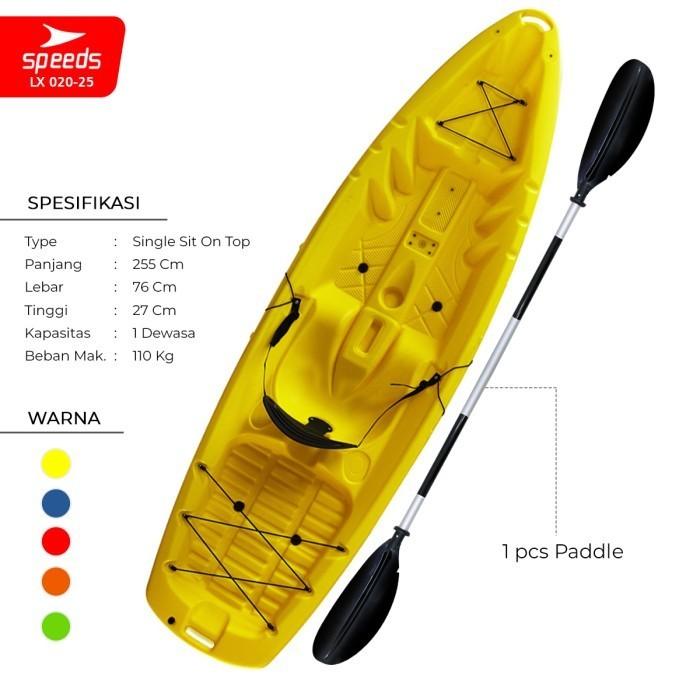 Gambar ready speeds perahu kayak conoe boating sampan perahu dayung olahraga dari Naive office undefined Tokopedia
