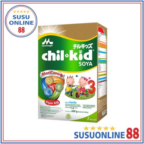 Gambar CHILKID SOYA VANILA 600 GRAM VANILLA CHIL KID SUSU MORINAGA dari susuonline88sbg undefined Tokopedia