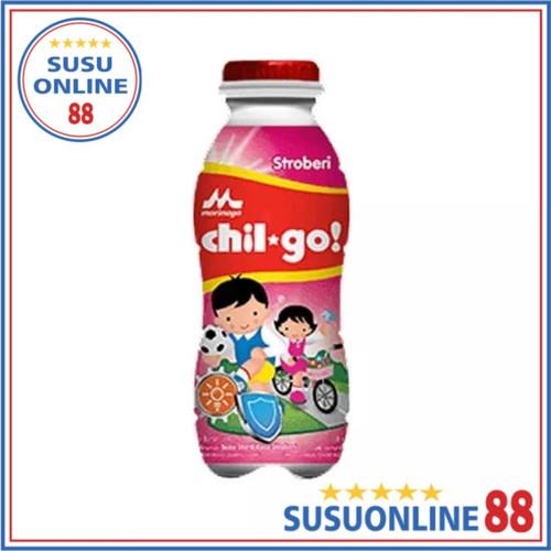 Gambar CHILGO CAIR STROBERI 130 ML SUSU UHT CHIL GO STRAWBERRY MORINAGA dari susuonline88pmn undefined Tokopedia
