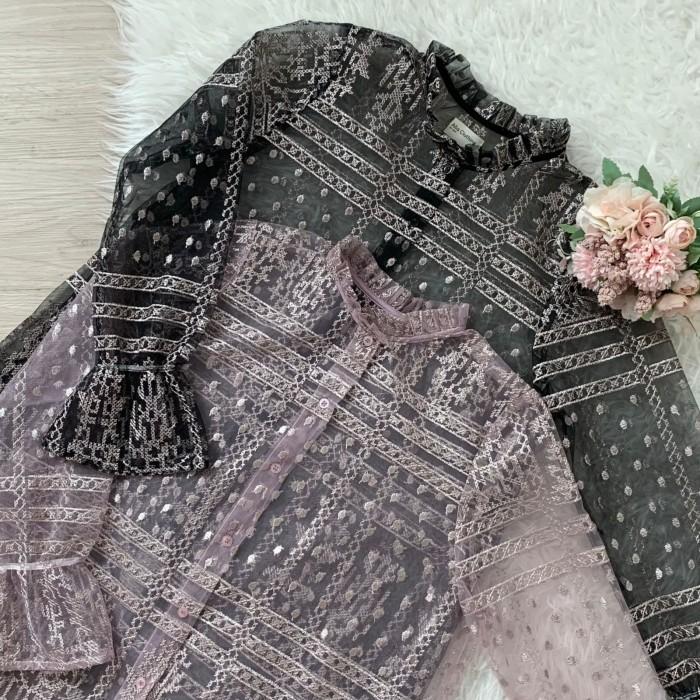 Gambar N✓69 Naira Outer By Alia Clothing Outer Brukat Tunik Luaran Wanita dari ratnamaisarohushops undefined Tokopedia