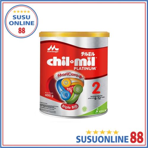 Gambar CHILMIL PLATINUM 400 GRAM (6-12 BULAN) CHIL MIL SUSU MORINAGA dari susuonline88pmn undefined Tokopedia