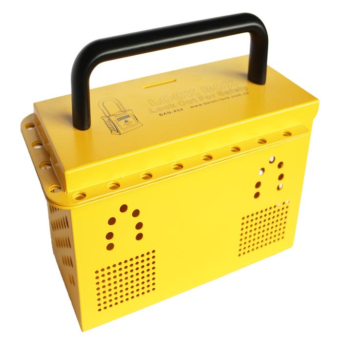 Jual . 20 Holes Portable Steel Lock Storage Box Lockout Tagout ...