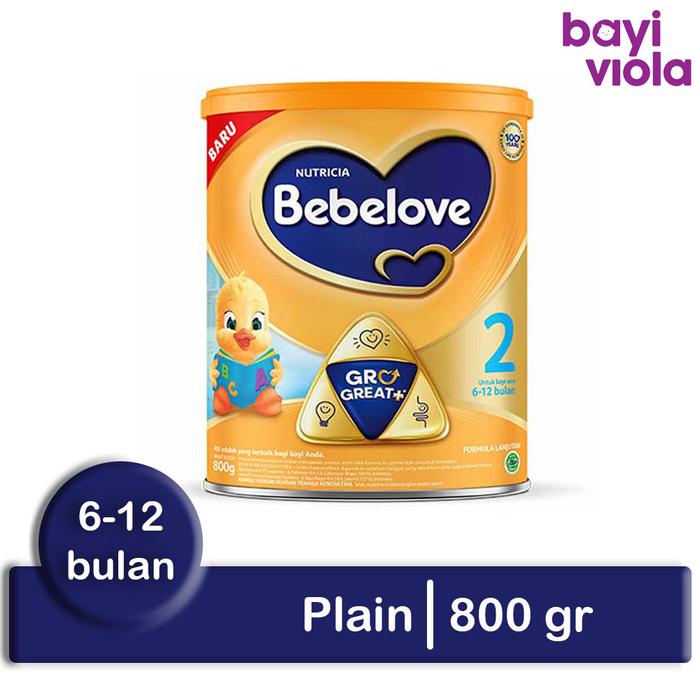 Gambar Nutricia Bebelove 2 Susu Formula Bayi (6-12 bulan) - 800gr dari Bayi Viola undefined Tokopedia