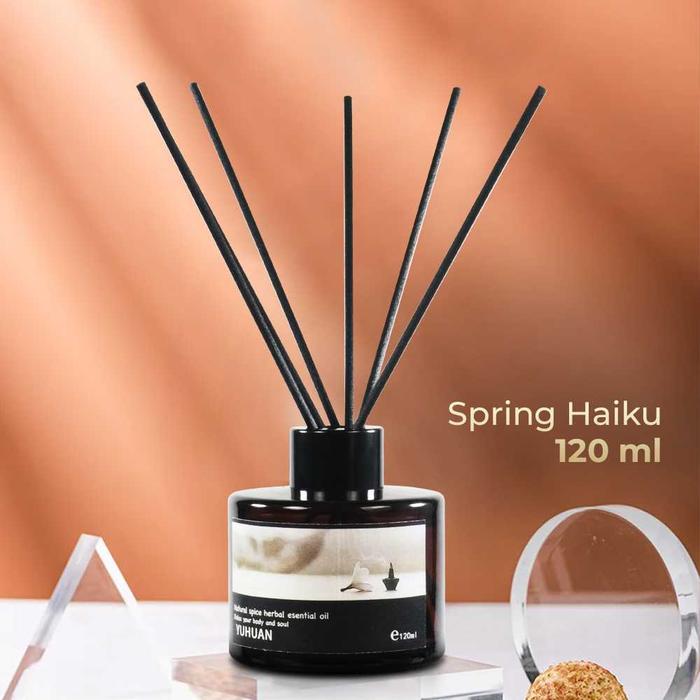 Gambar Pengharum Ruangan Aromaterapi Reed Diffuser Rattan Stick 120ml - BM130 - Transparan, Spring Haiku dari Adlan Store87 undefined Tokopedia