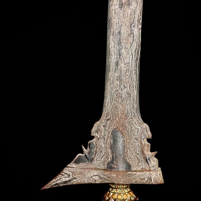 Gambar Keris Omyang Jimbe Putut Kembar Tangguh Tuban Pamor Sepuh Kuno dari Storestore_NEW undefined Tokopedia