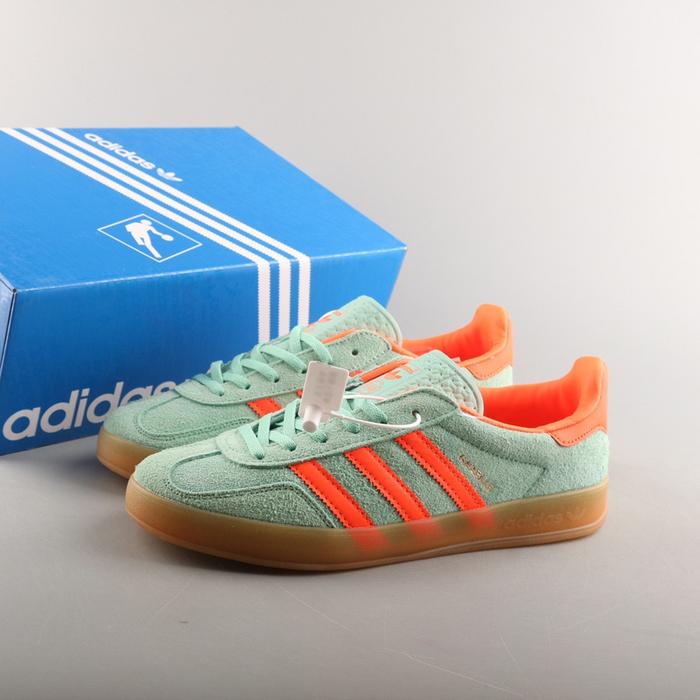 Jual Adidas Gazelle Indoor Pulse Mint Solar Orange - 36