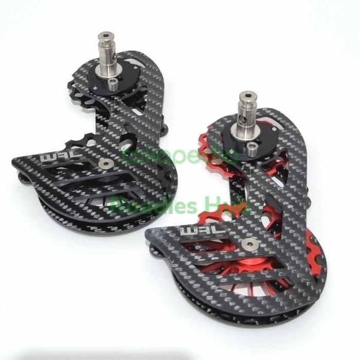 Gambar Ospw Oversize Pulley Wheel Wal Carbon Ceramic Bearing Shimano - Hitam, SD4 dari PT Andy Sports undefined Tokopedia