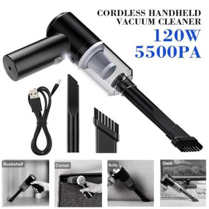 Gambar Wireless Vacuum Cleaner Blower 2 In 1, Blow Tiup Air Duster & Vacuum - Vakum  Hisap aja dari BLAZZ AUTO undefined Tokopedia