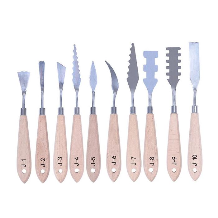 Gambar 10Pcsset Professional Palette Knives Multi Types Art Supplies Fo dari Kipsa Shop undefined Tokopedia