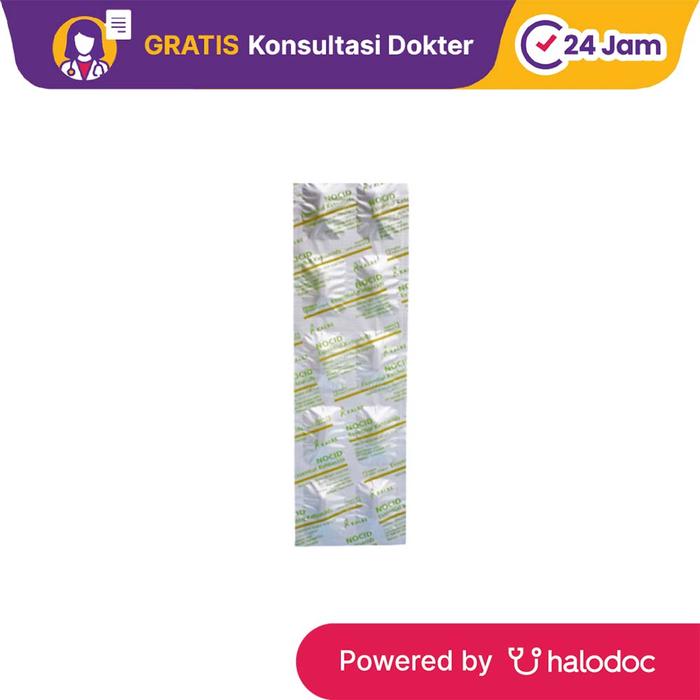 Gambar Nocid 10 Kaplet - Vitamin & Suplemen - Halodoc dari Apotek Halomedika Kp Rambutan undefined Tokopedia