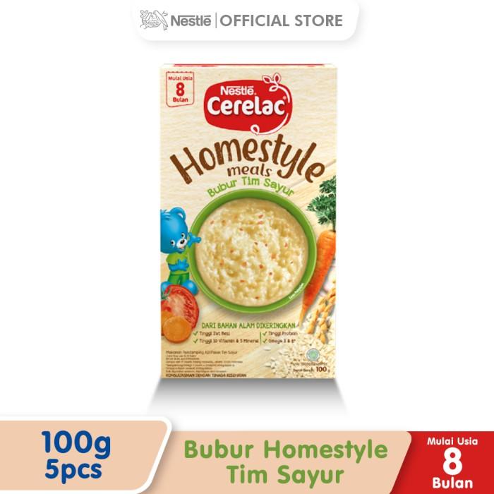Gambar Terlaris Nestlé Cerelac Homestyle Meals Bubur Bayi Tim Sayur Box 100G dari Denadastoree undefined Tokopedia